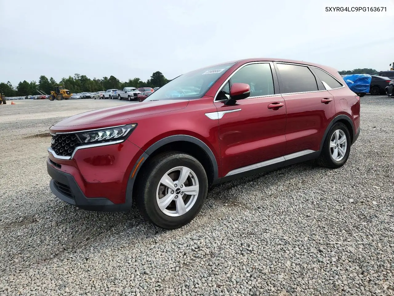 2023 Kia Sorento Lx VIN 5XYRG4LC9PG163671 фото 1
