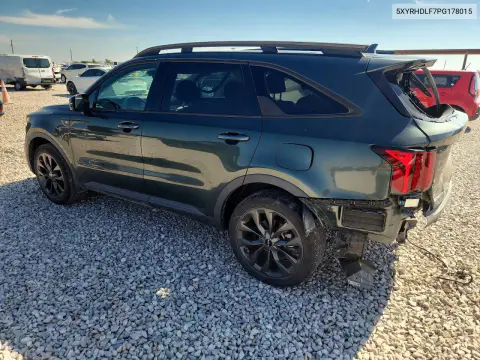 2023 Kia Sorento Ex VIN 5XYRHDLF7PG178015 фото 2