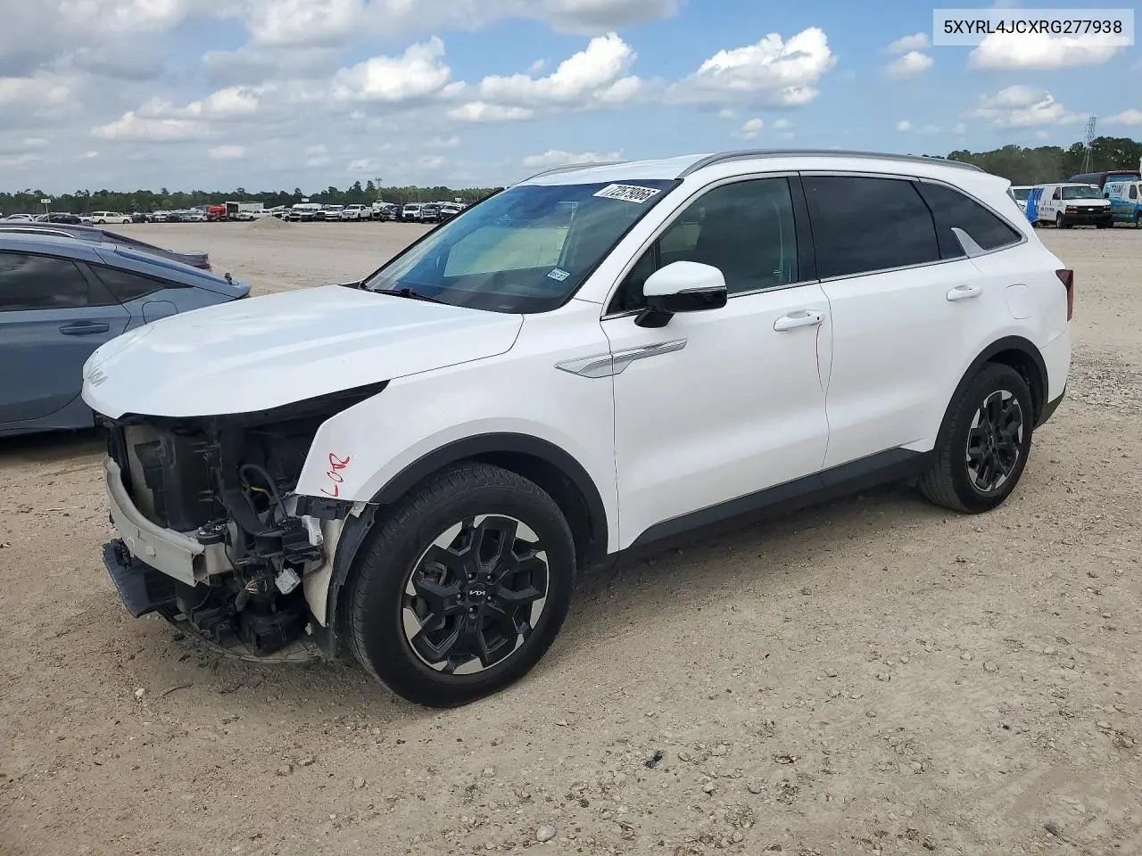 5XYRL4JCXRG277938 Kia Sorento 2024 — повреждение Передняя часть, фото до ремонта