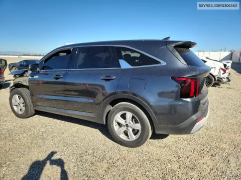 5XYRG4JC5RG306363 — 2024 Kia Sorento, фото 2 с аукциона Copart, Передняя часть