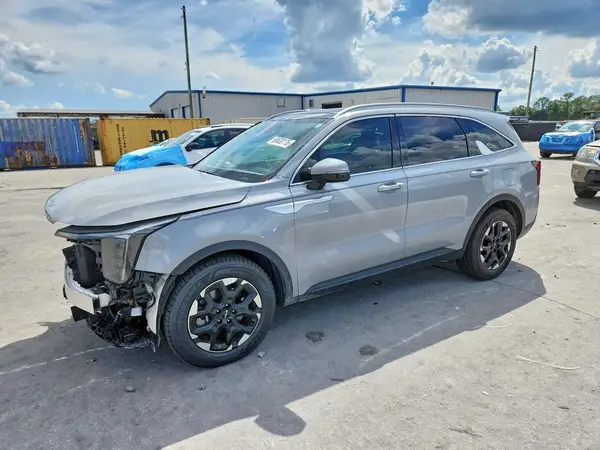 5XYRL4JC9SG325371 — 2025 Kia Sorento, Передняя часть (Front End), фото до ремонта