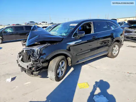 5XYRG4JC0SG362085 — 2025 Kia Sorento, Передняя часть, фото до ремонта