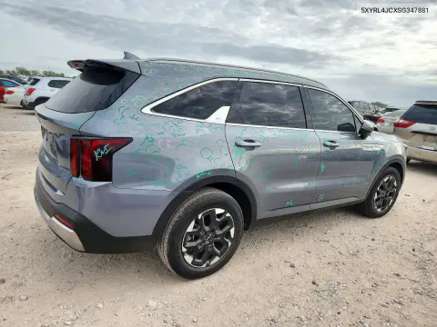 2025 Kia Sorento S VIN 5XYRL4JCXSG347881 фото 3