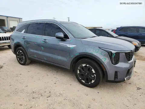2025 Kia Sorento S VIN 5XYRL4JCXSG347881 фото 4