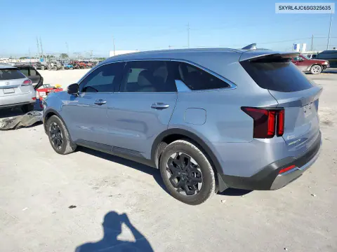 2025 Kia Sorento S VIN 5XYRL4JC6SG325635 фото 2