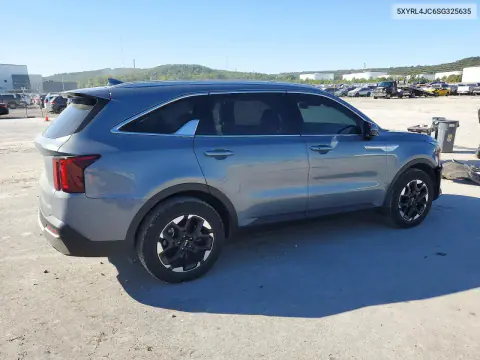 2025 Kia Sorento S VIN 5XYRL4JC6SG325635 фото 3