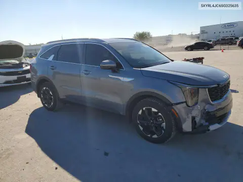 2025 Kia Sorento S VIN 5XYRL4JC6SG325635 фото 4