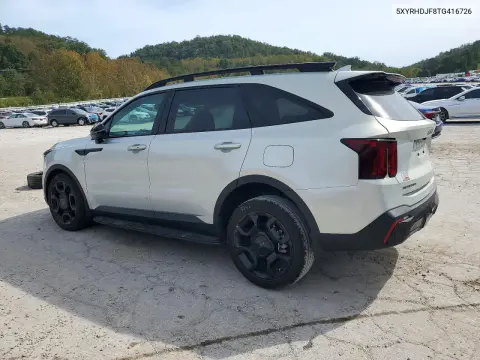 2026 Kia Sorento X-Line Ex VIN 5XYRHDJF8TG416726 фото 2