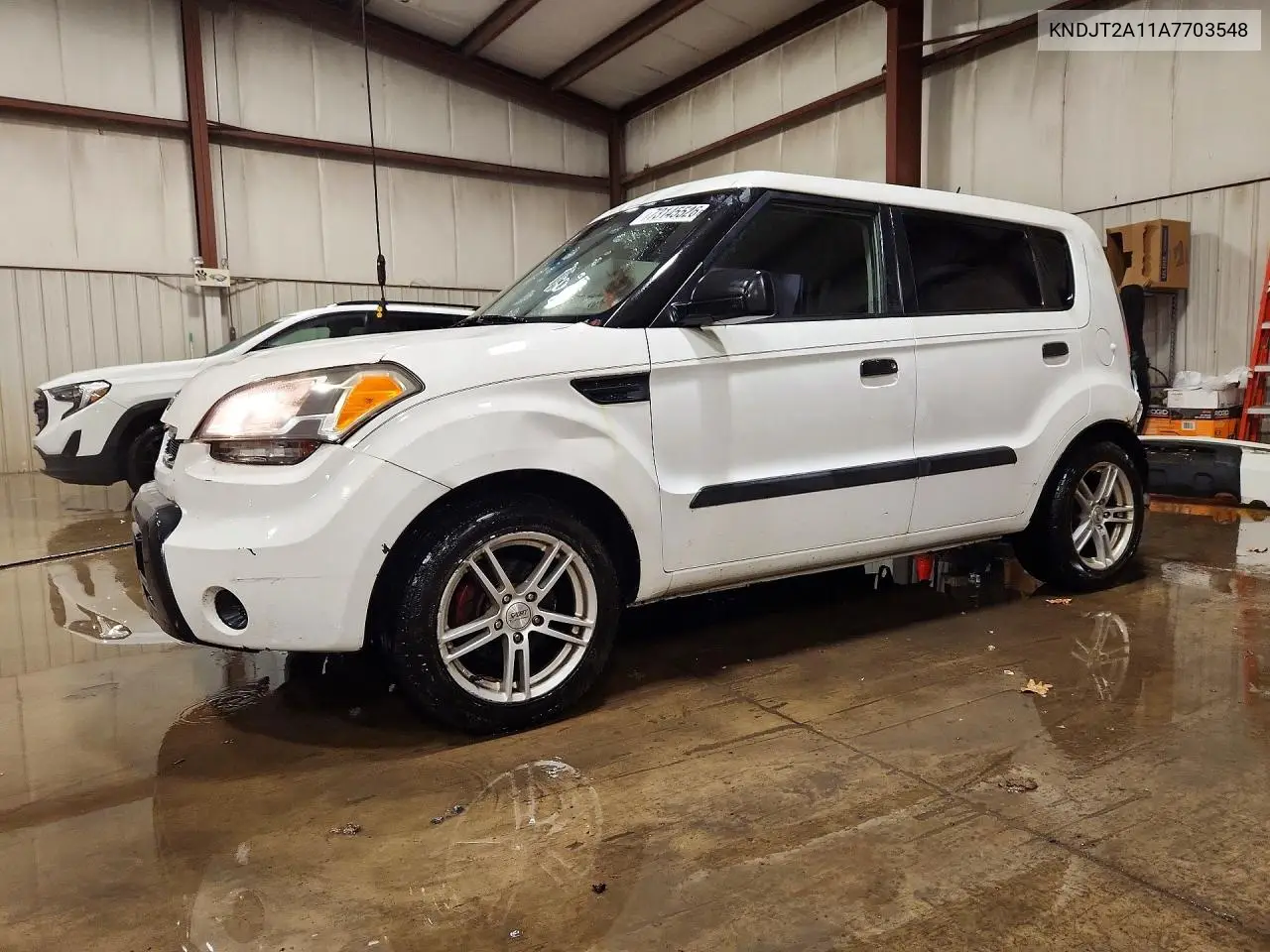 KNDJT2A11A7703548 Kia Soul 2010 — повреждение Задняя часть, фото до ремонта