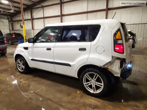 KNDJT2A11A7703548 — 2010 Kia Soul, фото 2 с аукциона Copart, Задняя часть