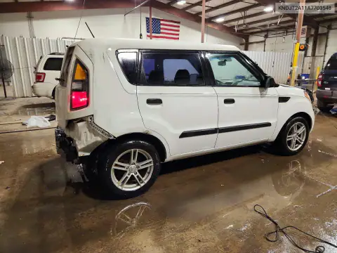 KNDJT2A11A7703548 — 2010 Kia Soul, фото 3 с аукциона Copart, Задняя часть