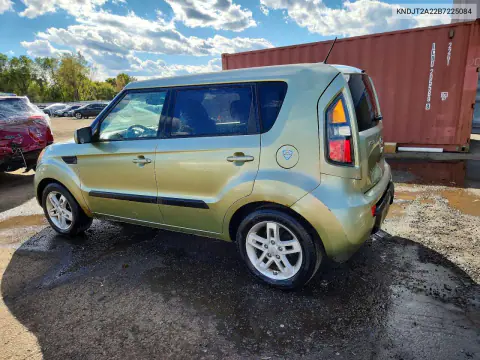2011 Kia Soul + VIN KNDJT2A22B7225084 фото 2