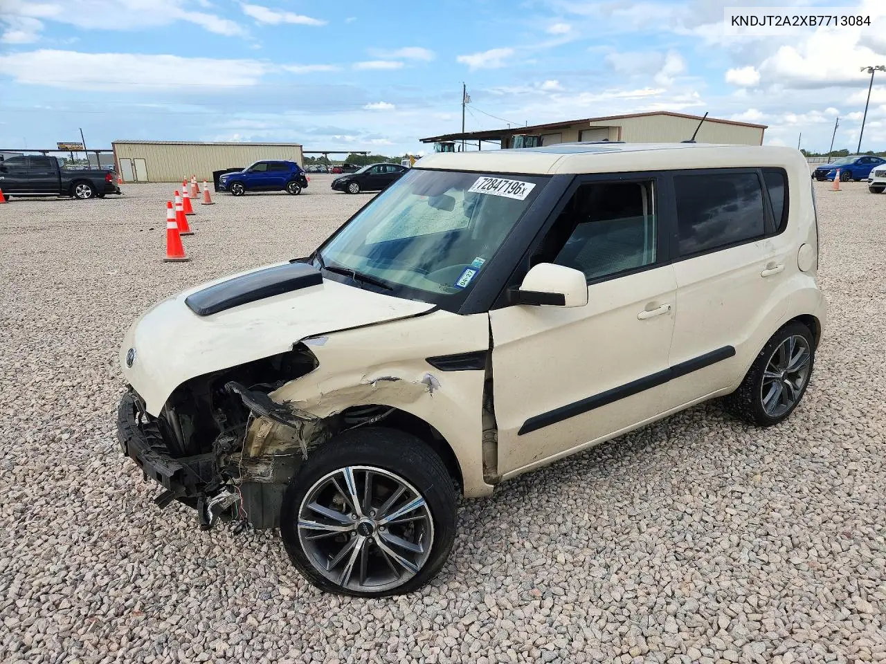 KNDJT2A2XB7713084 Kia Soul 2011 — повреждение Передняя часть, фото до ремонта