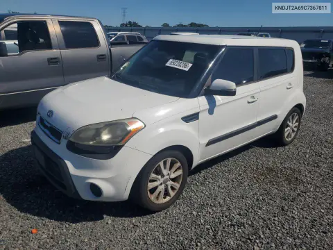 KNDJT2A69C7367811 — 2012 Kia Soul, Передняя часть, фото до ремонта