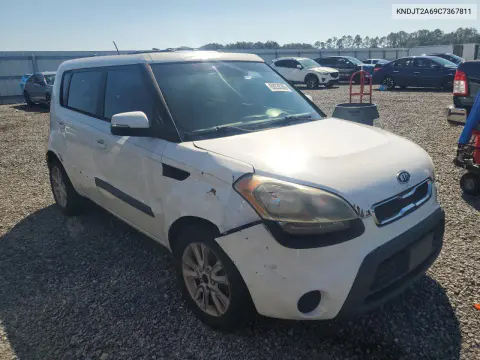 2012 Kia Soul + VIN KNDJT2A69C7367811 фото 4