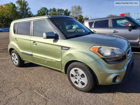 2012 Kia Soul Base VIN KNDJT2A59C7421762 фото 4