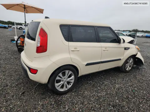 2012 Kia Soul Base VIN KNDJT2A58C7418285 фото 3