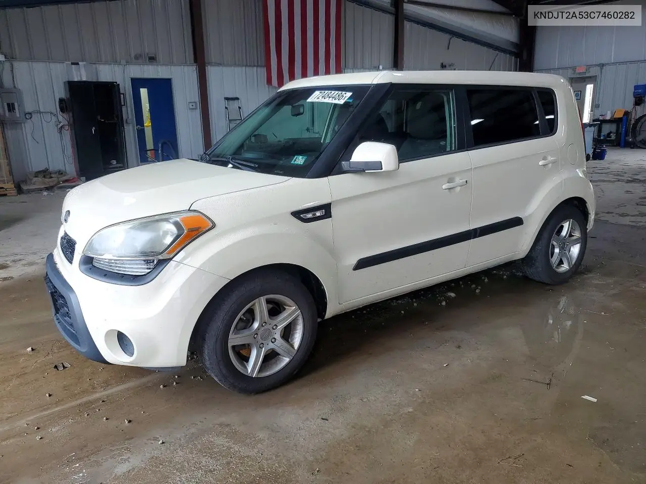 2012 Kia Soul Base VIN KNDJT2A53C7460282 фото 1