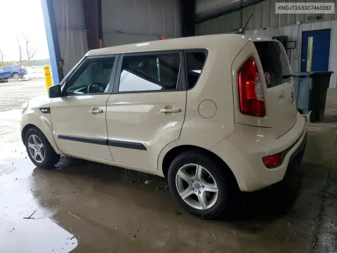 2012 Kia Soul Base VIN KNDJT2A53C7460282 фото 2