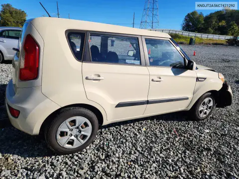 2012 Kia Soul Base VIN KNDJT2A56C7471292 фото 3