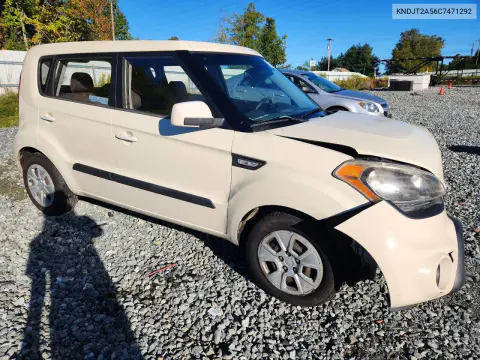 2012 Kia Soul Base VIN KNDJT2A56C7471292 фото 4