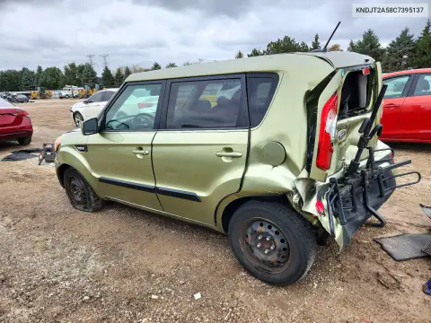 KNDJT2A58C7395137 — 2012 Kia Soul, фото 2 с аукциона Copart, Задняя часть