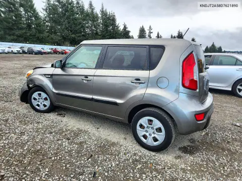 2013 Kia Soul Base VIN KNDJT2A58D7621890 фото 2