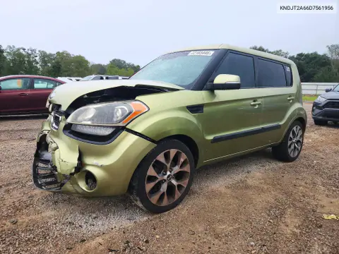 KNDJT2A66D7561956 — 2013 Kia Soul, Передняя часть, фото до ремонта
