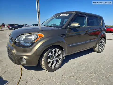 KNDJT2A69D7583286 — 2013 Kia Soul, Ходовая часть, фото до ремонта