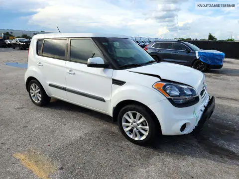 2013 Kia Soul + VIN KNDJT2A65D7585648 фото 4