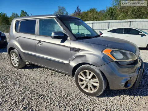 2013 Kia Soul + VIN KNDJT2A66D7558247 фото 4
