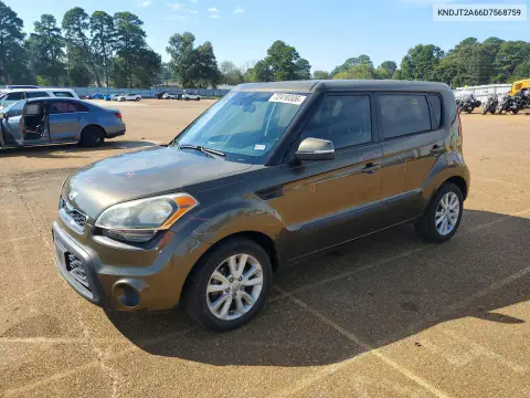 KNDJT2A66D7568759 — 2013 Kia Soul, Сторона, фото до ремонта