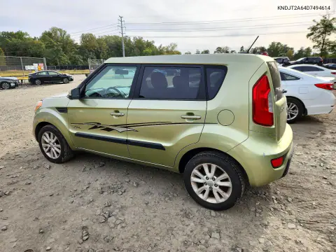 2013 Kia Soul + VIN KNDJT2A64D7494614 фото 2