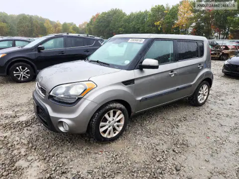 KNDJT2A66D7488510 — 2013 Kia Soul, Мелкие вмятины и царапины, фото до ремонта