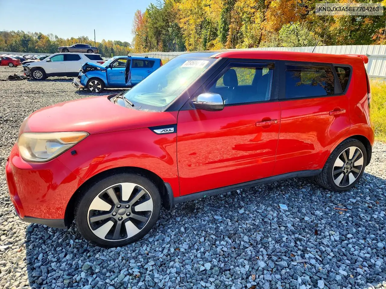 KNDJX3A58E7704263 Kia Soul 2014 — повреждение Механические повреждения, фото до ремонта