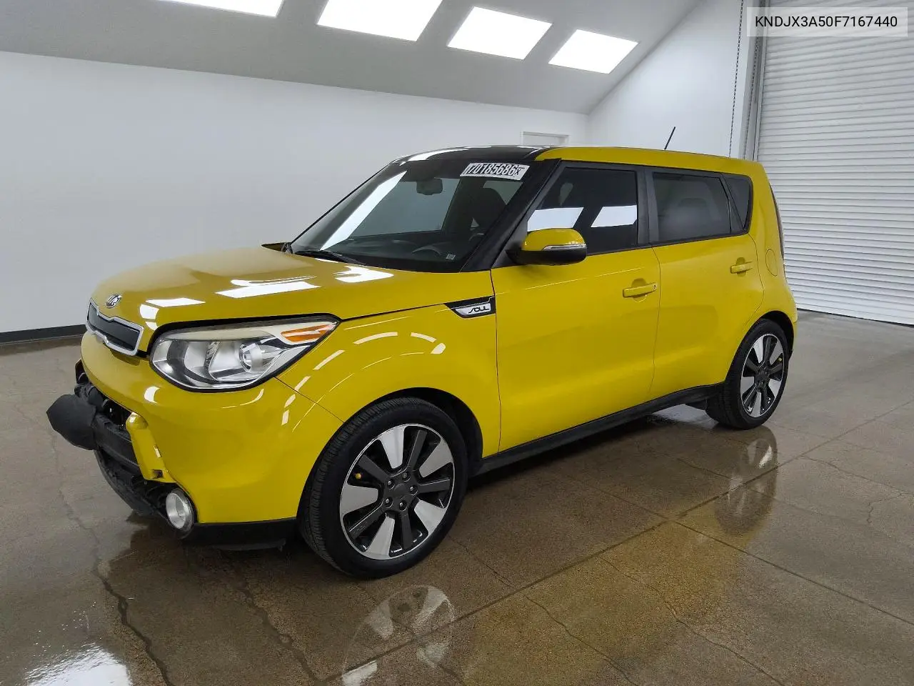 KNDJX3A50F7167440 Kia Soul 2015 — повреждение Передняя часть, фото до ремонта
