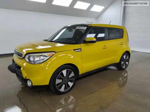 KNDJX3A50F7167440 — 2015 Kia Soul, Передняя часть, фото до ремонта