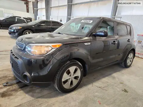 KNDJN2A28F7167546 — 2015 Kia Soul, Передняя часть, фото до ремонта