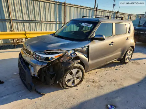 KNDJN2A25F7178245 — 2015 Kia Soul, Сторона, фото до ремонта