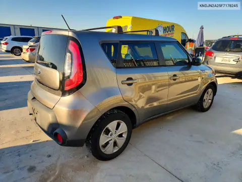 2015 Kia Soul Base VIN KNDJN2A25F7178245 фото 3