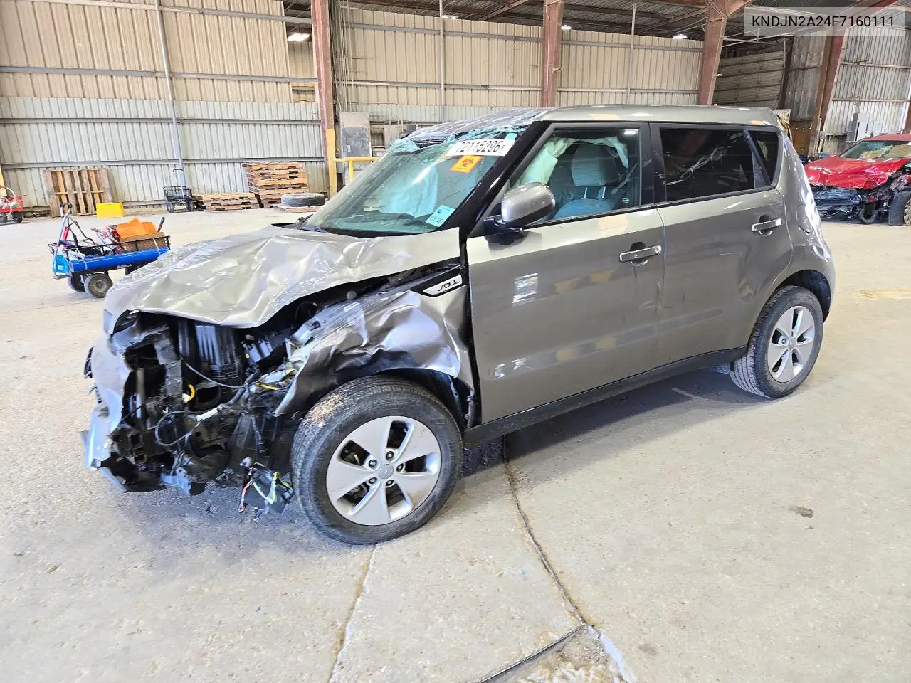 2015 Kia Soul Base VIN KNDJN2A24F7160111 фото 1