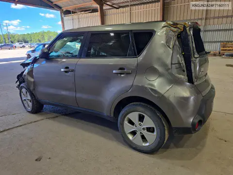 2015 Kia Soul Base VIN KNDJN2A24F7160111 фото 2