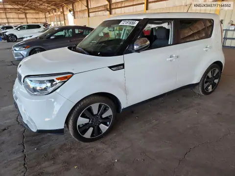 KNDJX3A57F7164552 — 2015 Kia Soul, Передняя часть, фото до ремонта