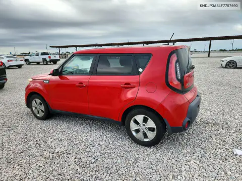 2015 Kia Soul + VIN KNDJP3A54F7757690 фото 2