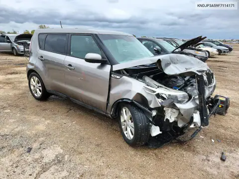 KNDJP3A59F7114171 — 2015 Kia Soul, фото 4 с аукциона Copart, Передняя часть
