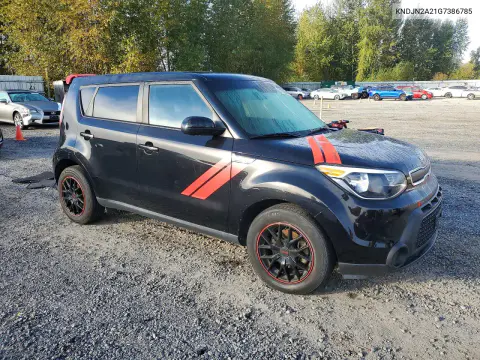 2016 Kia Soul Base VIN KNDJN2A21G7386785 фото 4