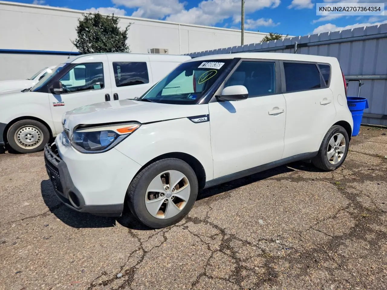 2016 Kia Soul Base VIN KNDJN2A27G7364354 фото 1