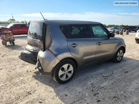 2016 Kia Soul Base VIN KNDJN2A26G7243864 фото 3