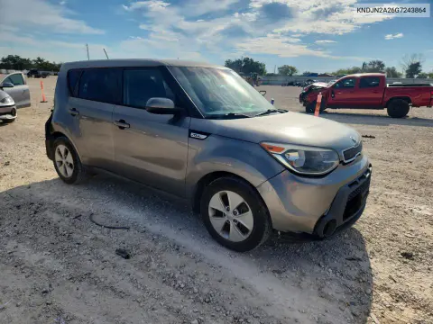 2016 Kia Soul Base VIN KNDJN2A26G7243864 фото 4
