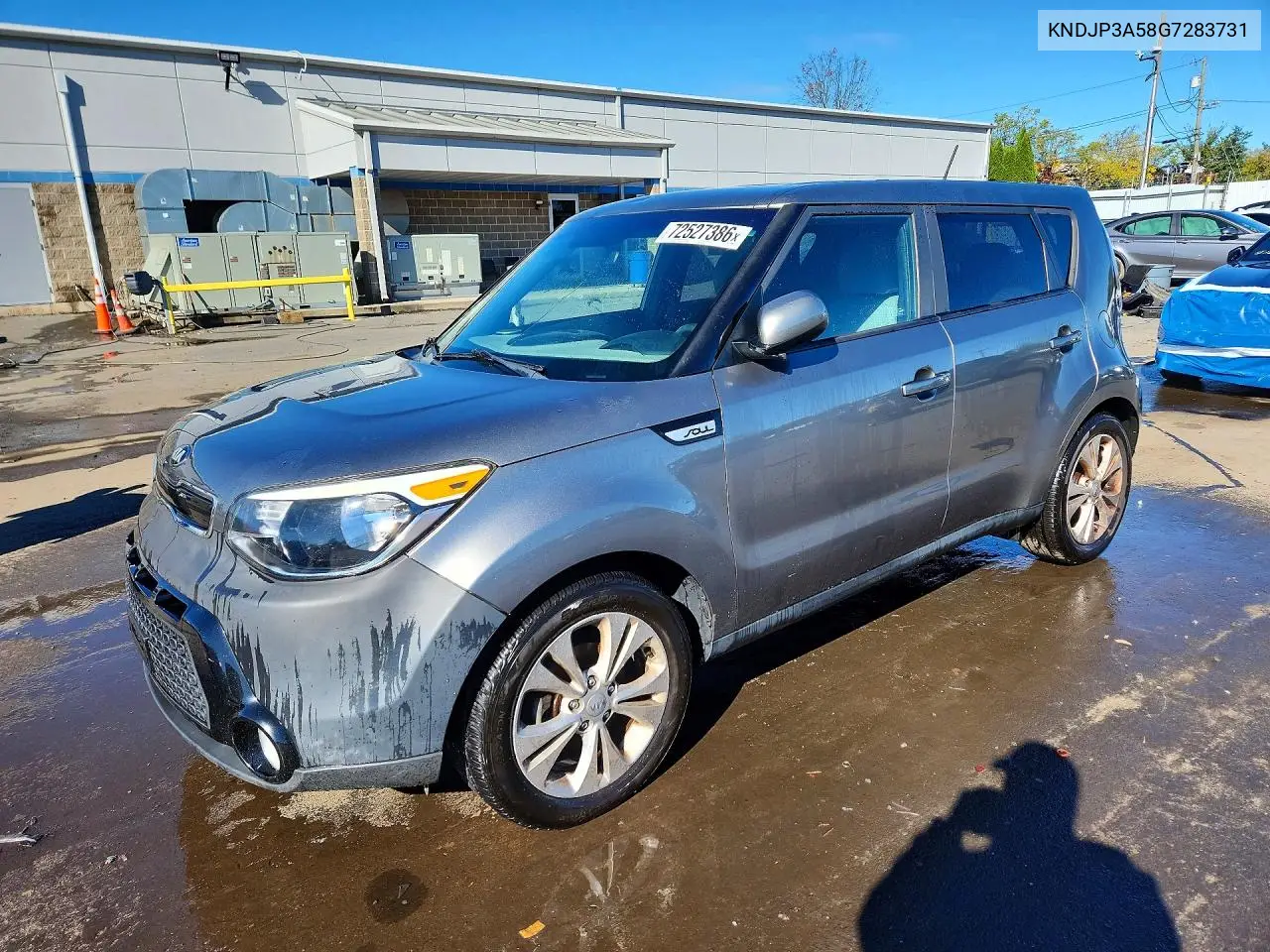2016 Kia Soul + VIN KNDJP3A58G7283731 фото 1